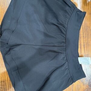 Abercrombie Kids High Waist Black Shorts with Relaxed Fit